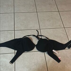 Black Victoria's Secret Bikini Top